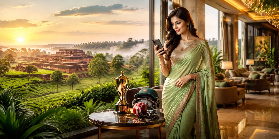 বগুড়ায় চা বাগানের পাশে ক্রিকেট বেটিং উপভোগ করছেন একজন বাংলাদেশি ব্যবহারকারী